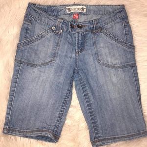 Bermuda jean shorts 